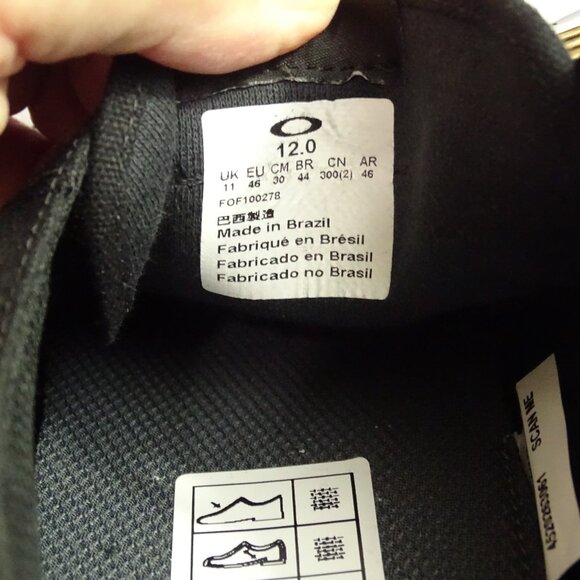 Oakley Flat Sole Sz 12 New with Tags - Picture 4 of 7